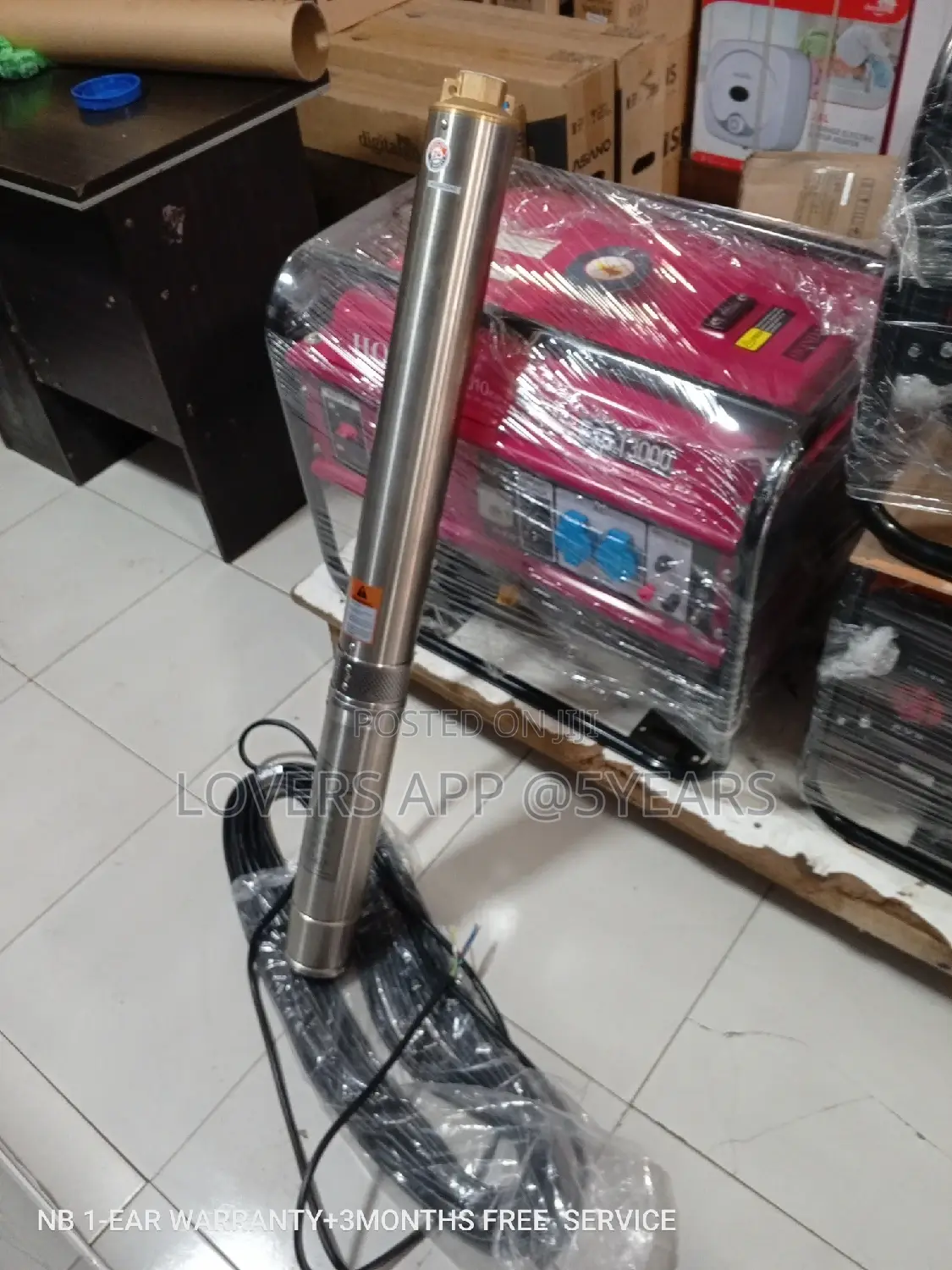 1.5HP Leo Submersible Borehole Pump Submersible Borehole