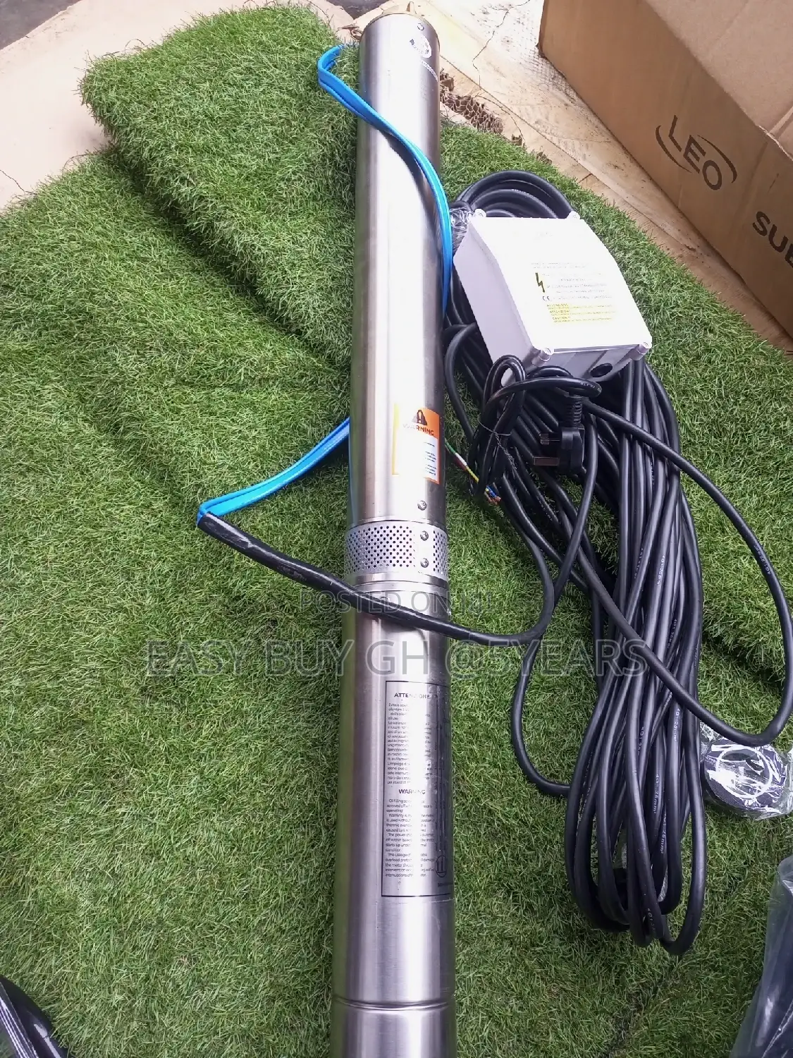 Leo Submersible 1.5hp Pump Borehole