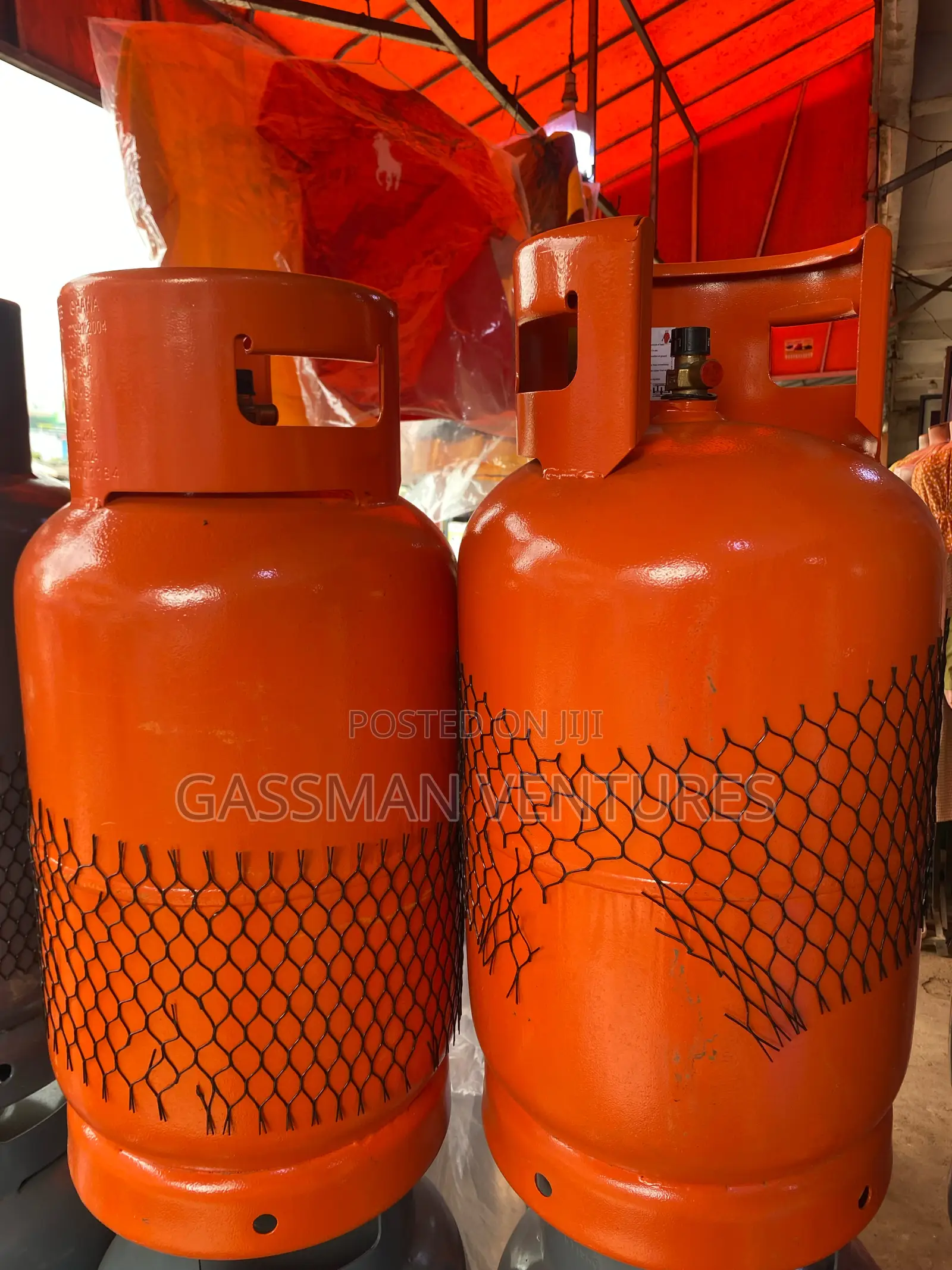 Orange 15kg Cylinder
