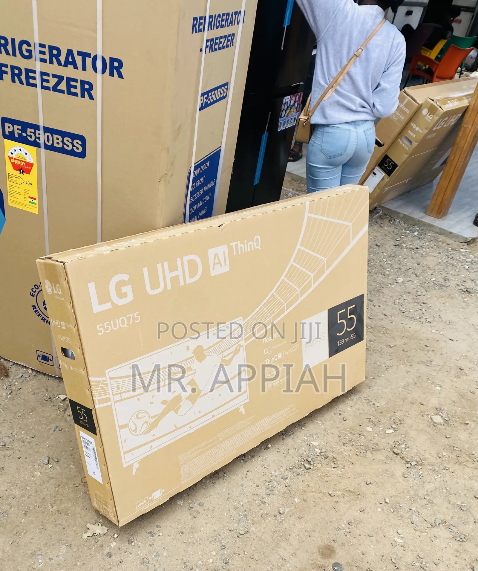 Shop LG 55ur7500 55 Inch Uhd Smart Television(Black).