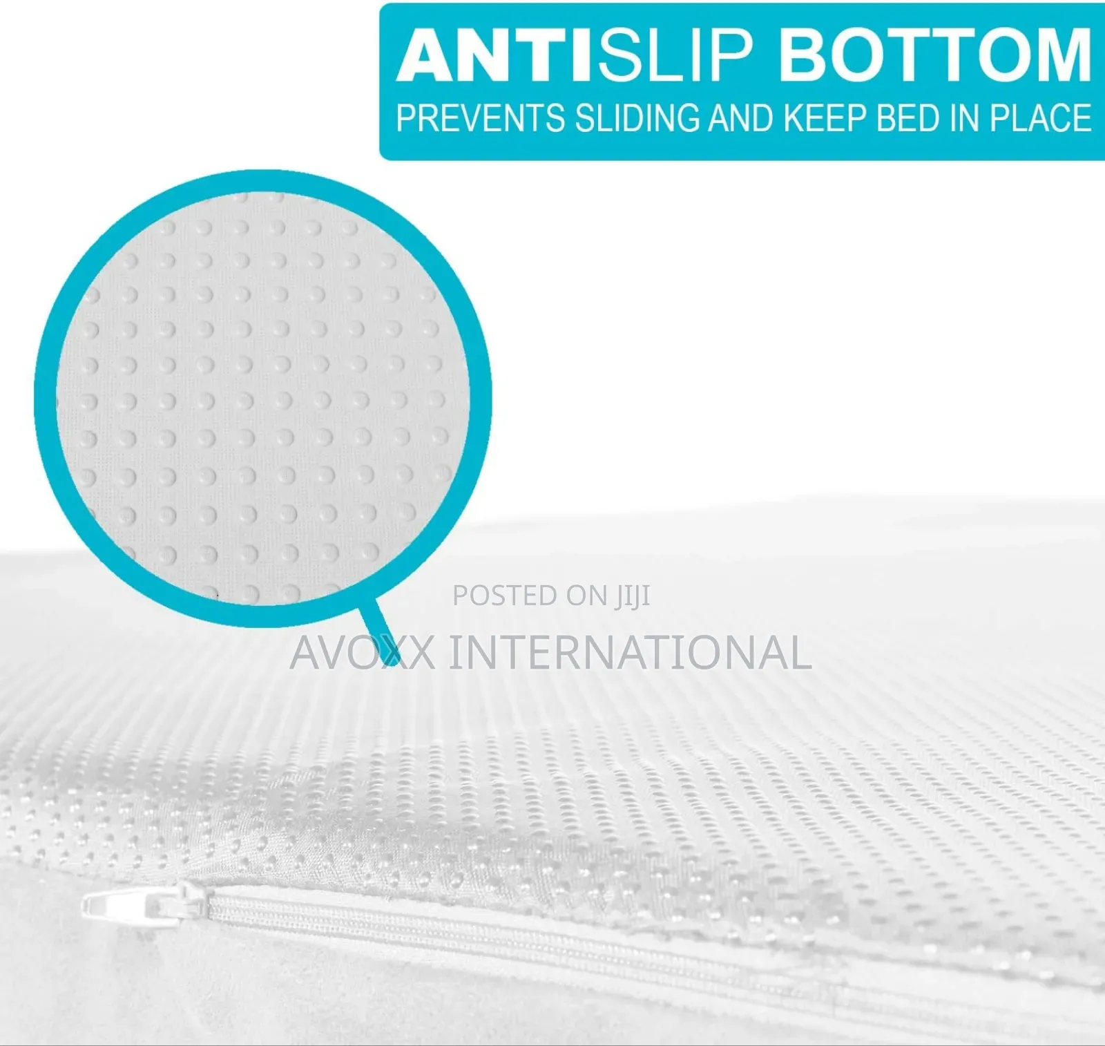 SAMAY 6 Inch Tri Folding Foam Mattress /Waterproof Cover