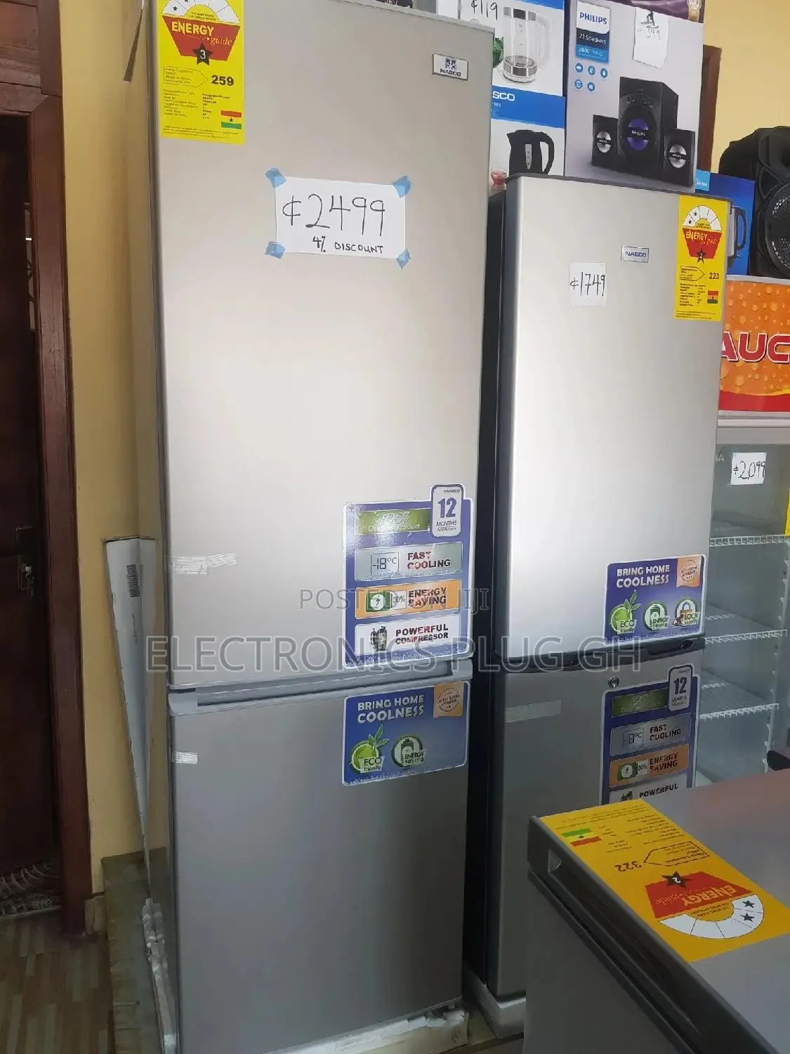Nasco 229 Litres Bottom Mount Refrigerator