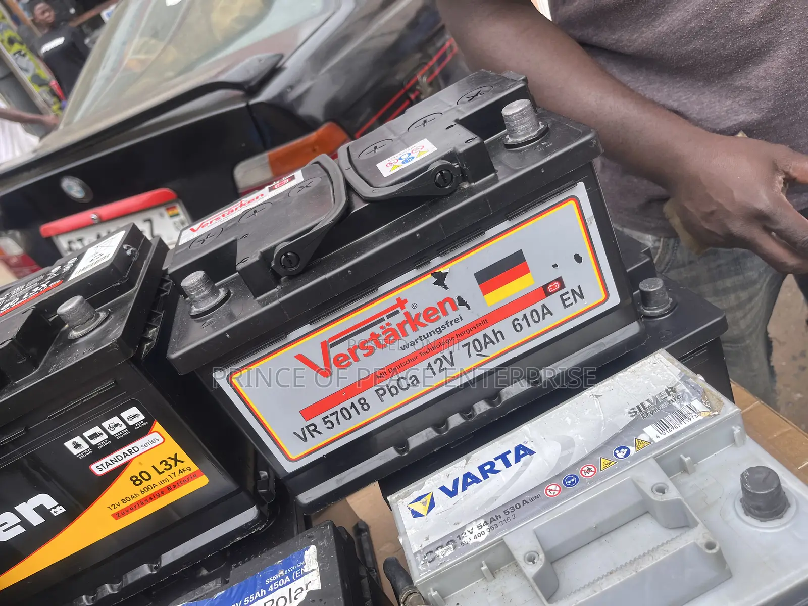 Used 15 Plate Battery Italy Made