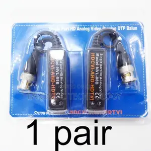 Single Port HD Analog Video Passive UTP Balun