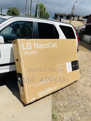 Sleek Designed LG 75nano95 75” Nanocell Smart Television.