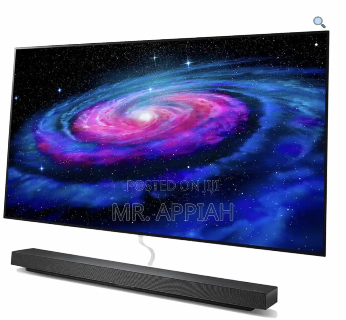 Sleek Designed LG OLED65WXPVA 65” Oled Smart Television.