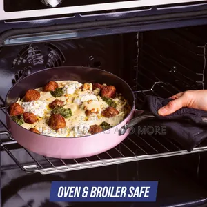 Pink Diamond 30-Piece Non-Stick Cookware Set 
(Pink)