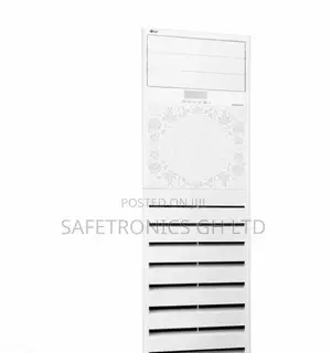 White Floor Standing R410 Gas 3.0hp LG AC 