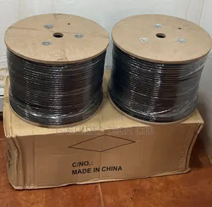 305M Cat6 Utp Outdoor Cable Double Layer ,Cat6 Cable Outdoor
