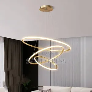 Home Decorative Living Room / Dinning 3 Ring Acrylic Light