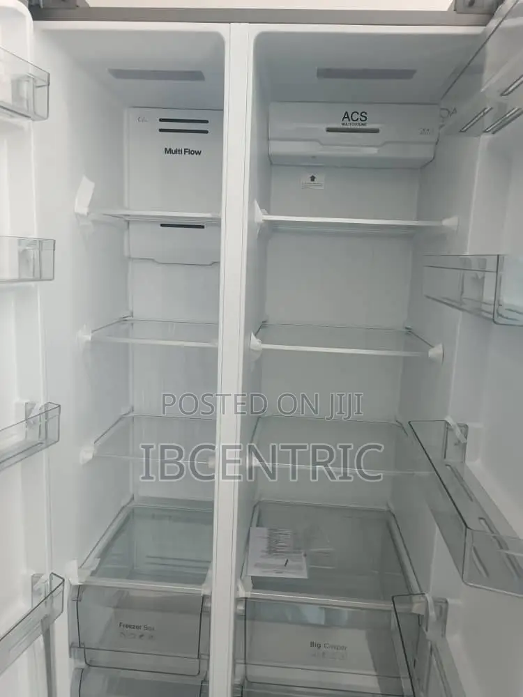 Asano 518litres Side-by-Side Door Refrigerator