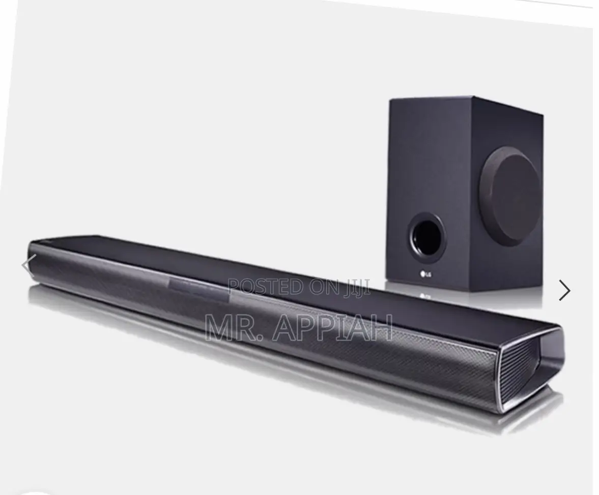 Durable LG SQC1 2.1channel Bluetooth Sound Bar System.