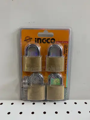 4pcs Key-Alike Brass Padlock Set 40mm - Dbplk4402
