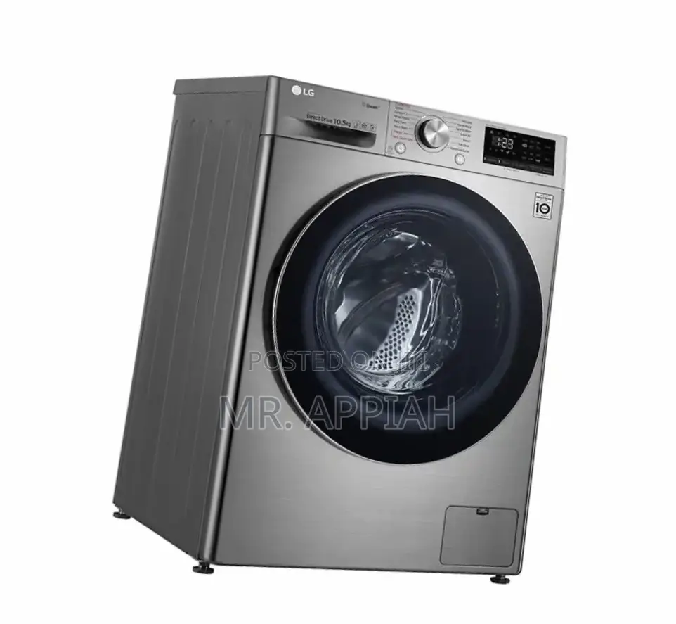 Authentic LG F4V5RYP2T Front Load Electric Washing Machine.