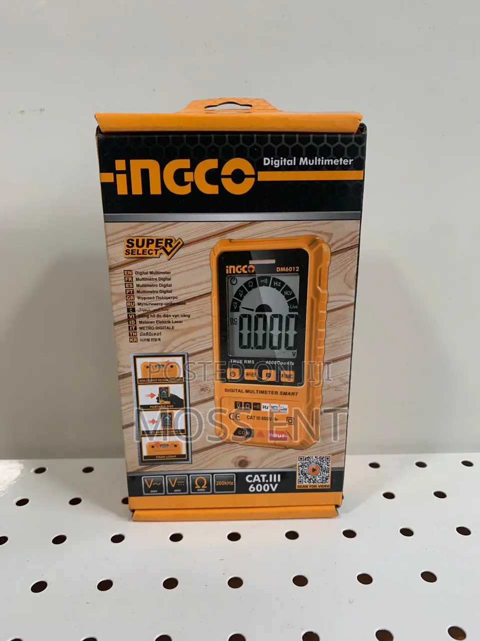 Digital Multimeter 4000 Counts - Dm6012