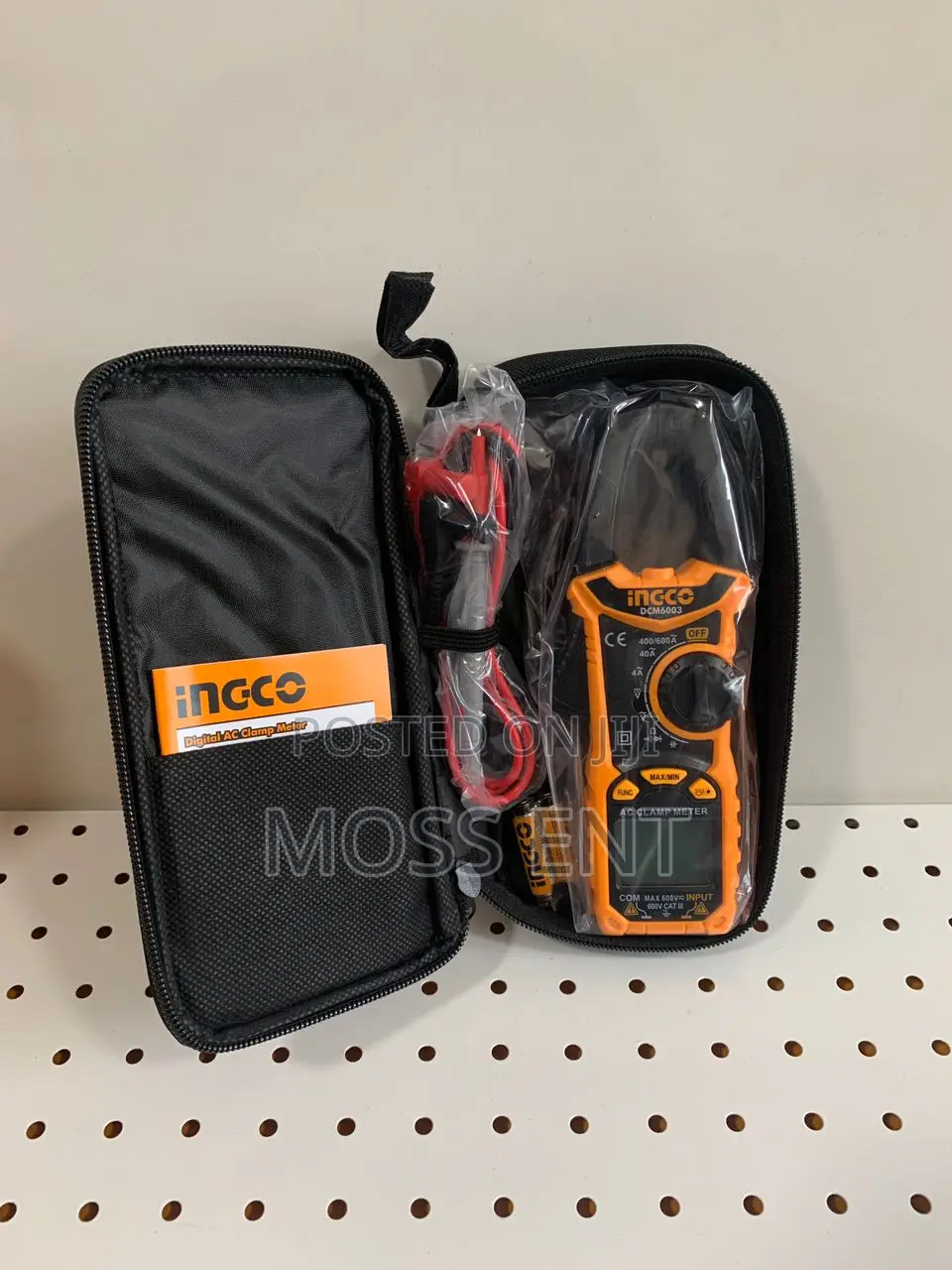 Digital Ac Clamp Meter 6000 Counts - Dcm6003