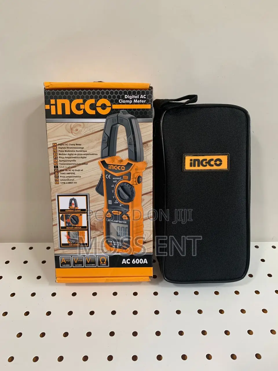 Digital Ac Clamp Meter 6000 Counts - Dcm6003