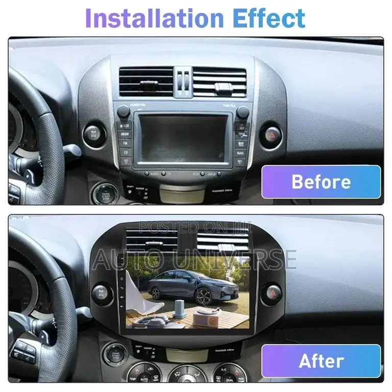 Toyota Rav 4 2007 To 2012 Android Screen Available