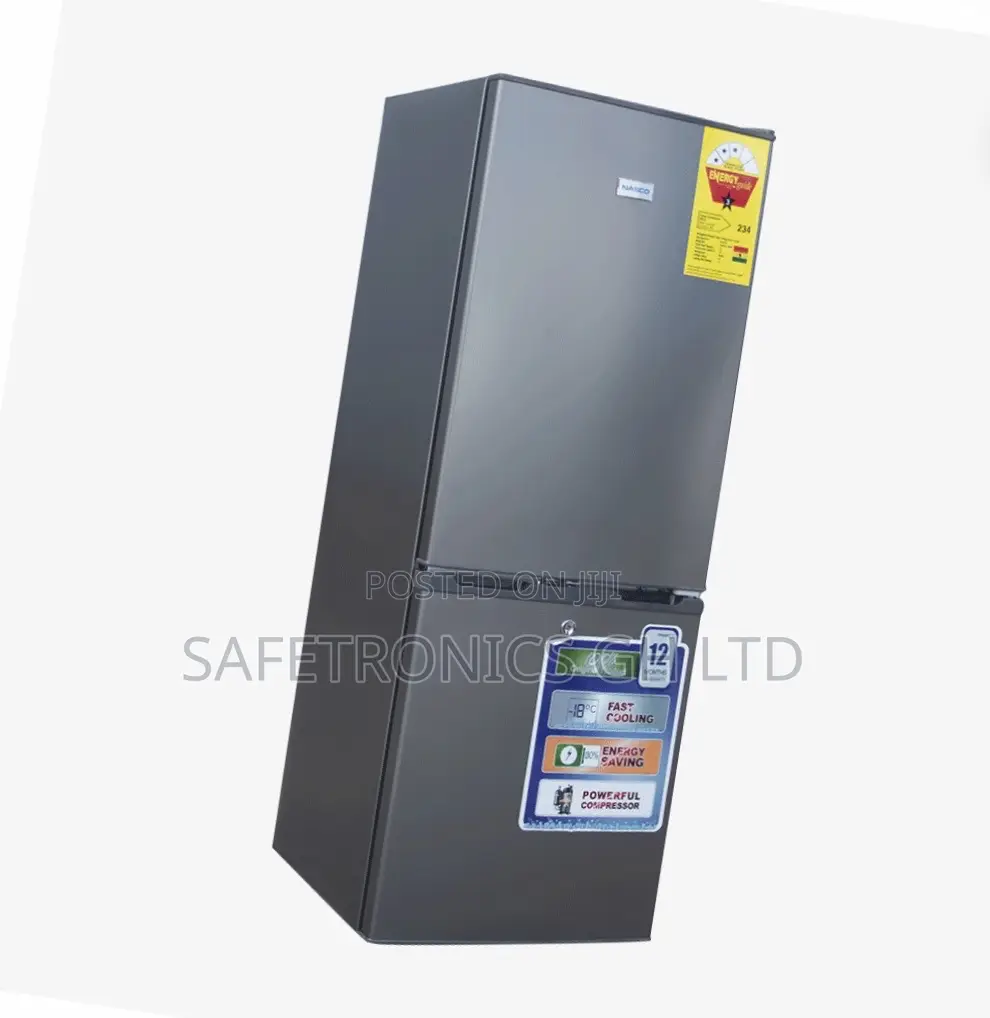Gray Bottomfreezer NASD2-36 268L Nasco Fridge 