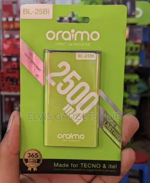 Oraimo Battery BL- 25BI 2500 Mah