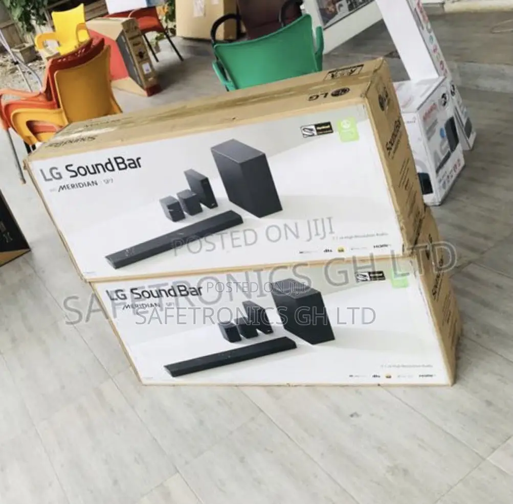 LG SP7R Bluetooth Wireless Black Soundbar 