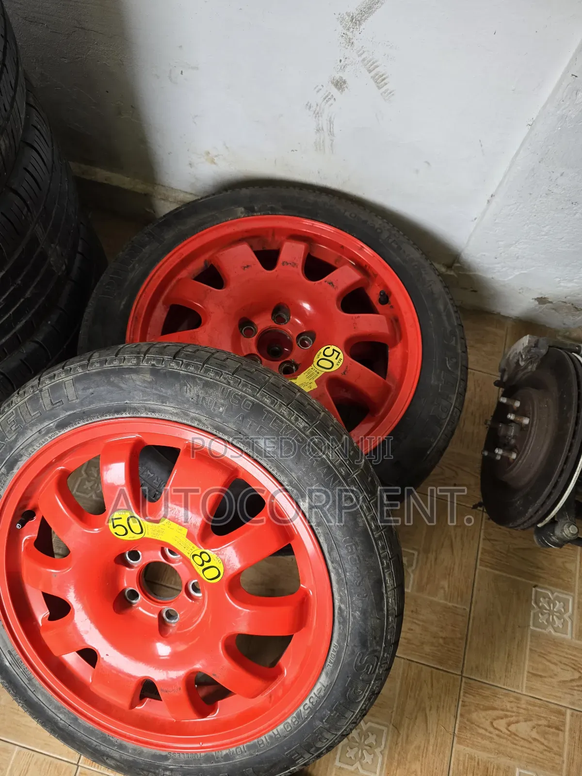 Original Jaguar Spare Tyre R18 / 19