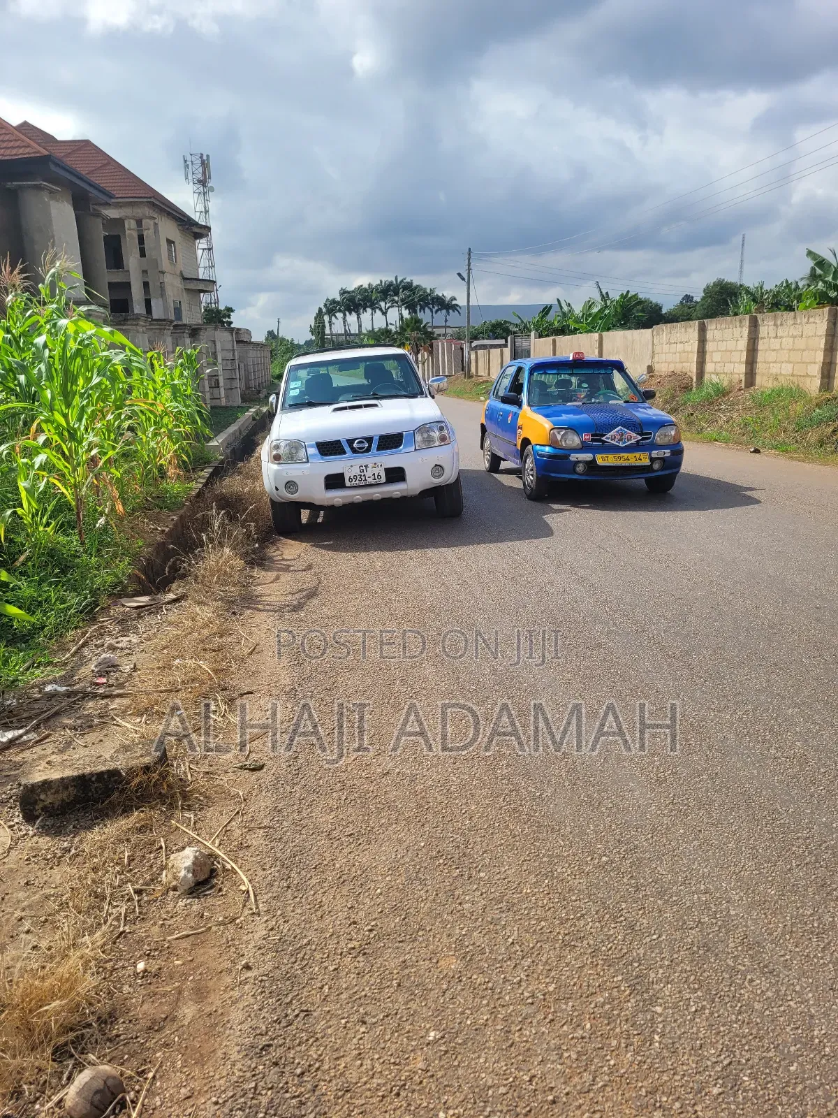 Two Plots of Land for Sale at Ahodwo Nhyiaeso Main Road
