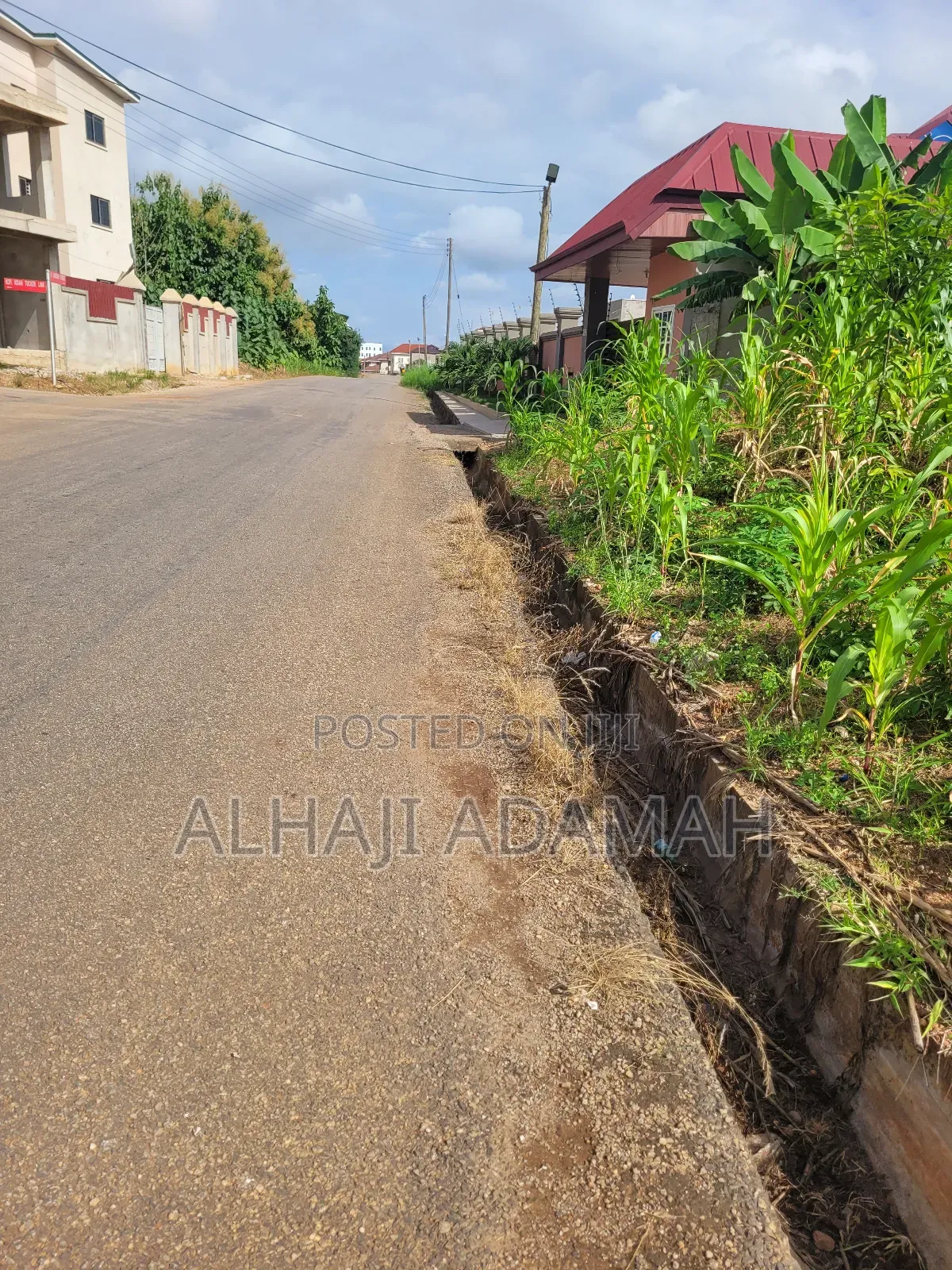 Two Plots of Land for Sale at Ahodwo Nhyiaeso Main Road