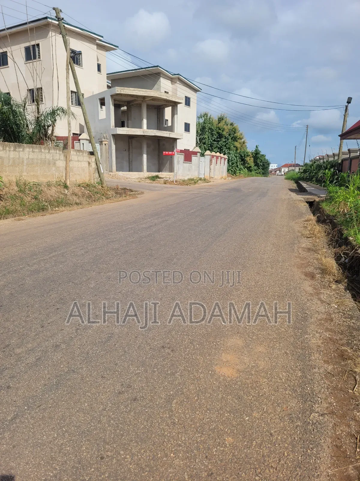 Two Plots of Land for Sale at Ahodwo Nhyiaeso Main Road