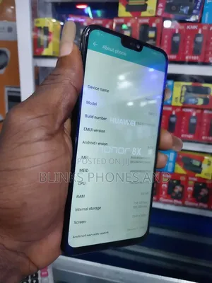 Huawei Honor 8x 128 GB Black