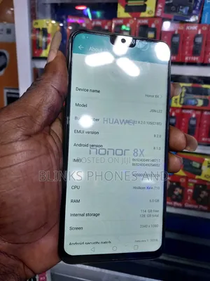 Huawei Honor 8x 128 GB Black