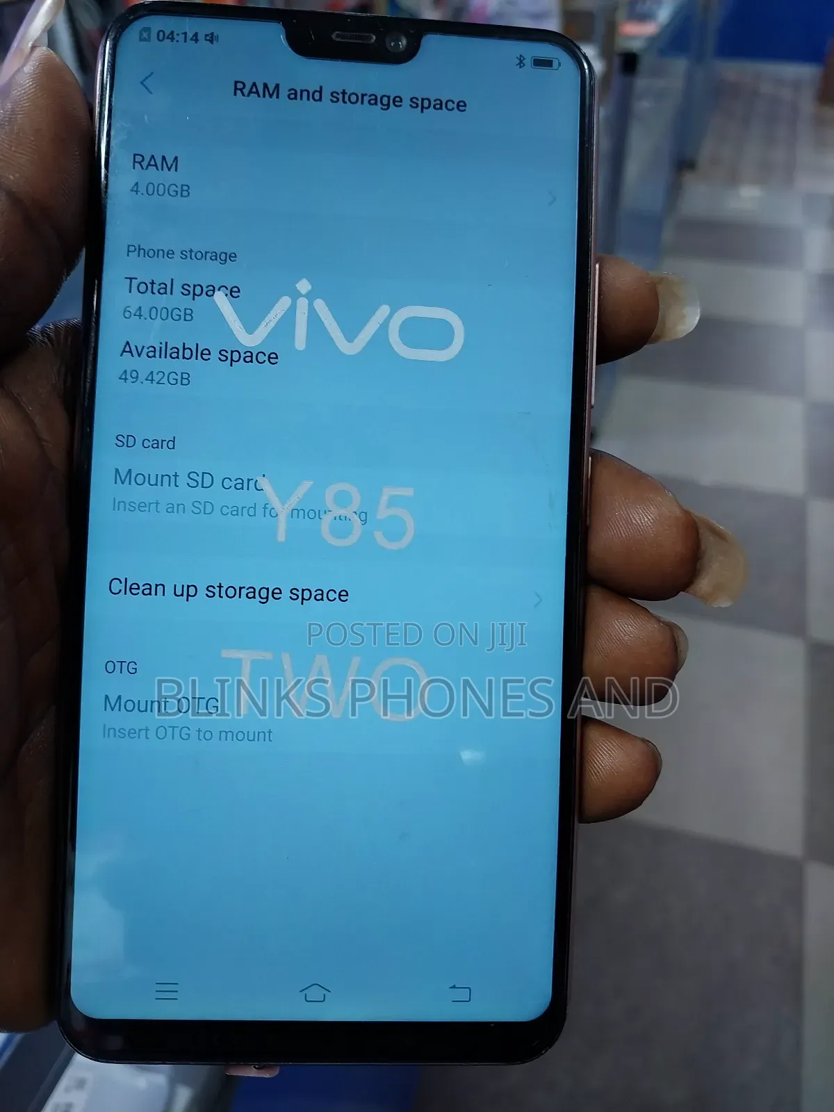 Vivo Y85 64 GB Gold