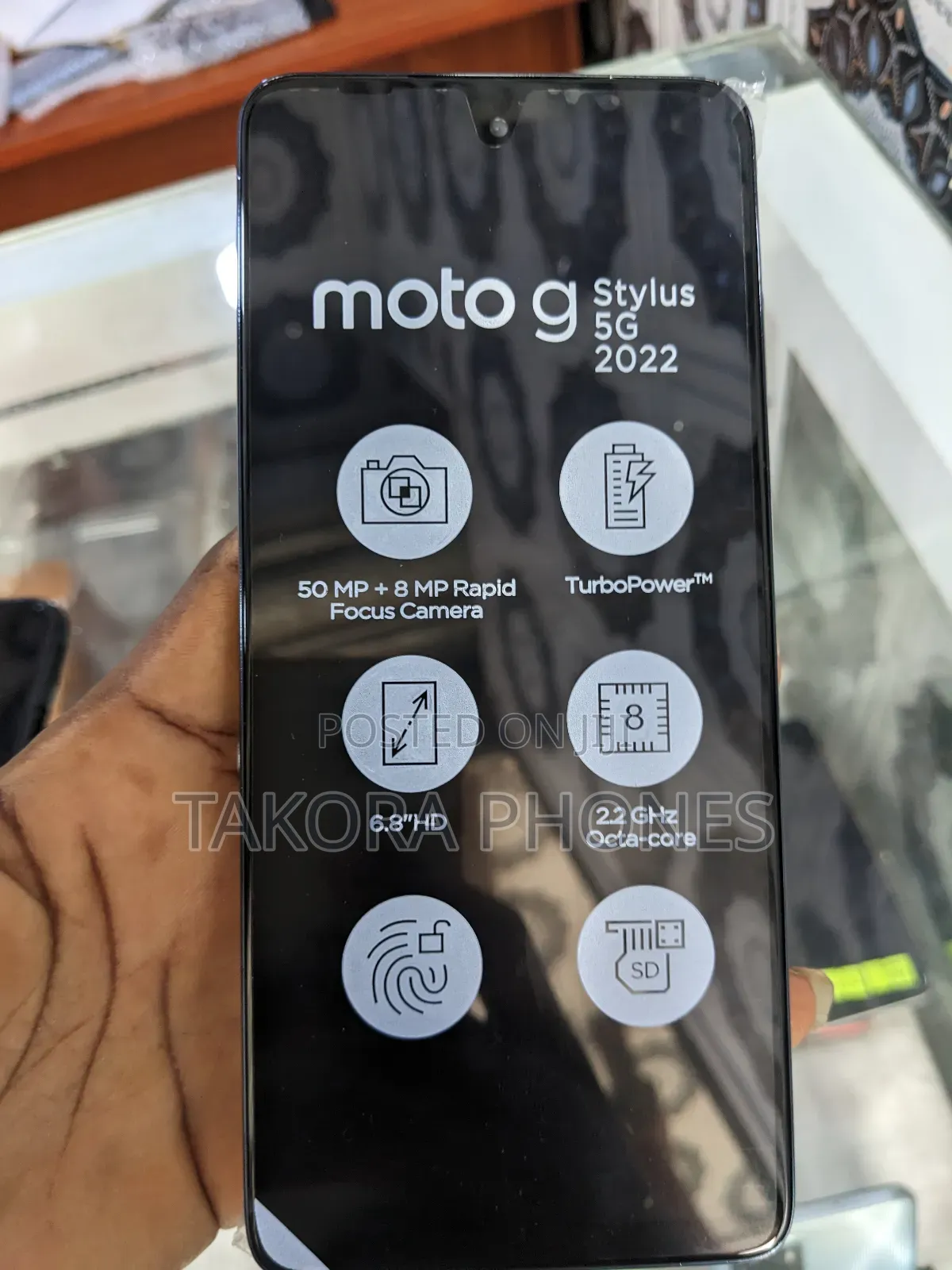 Motorola Moto G Stylus 5G (2022) 256 GB Black