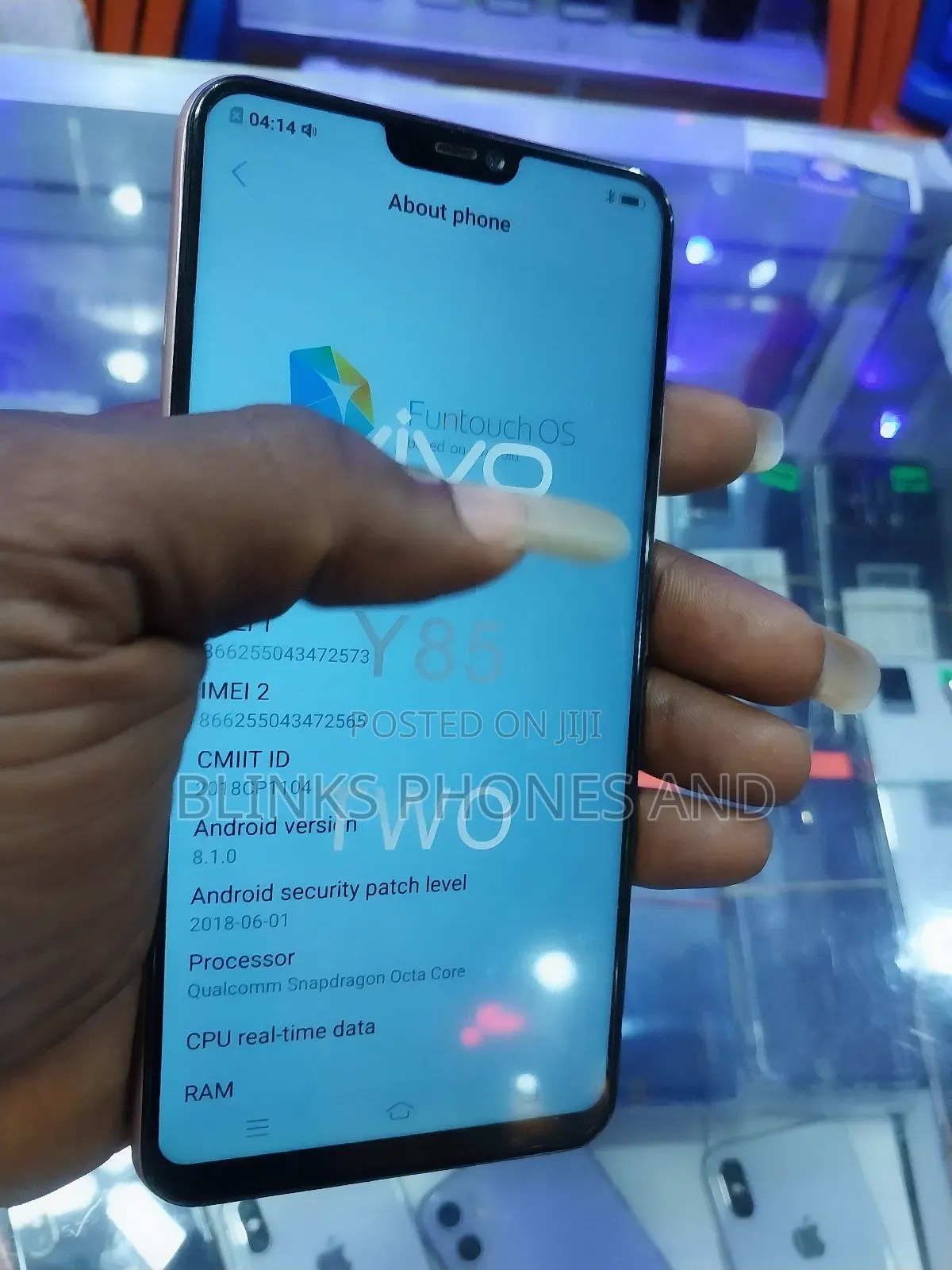 Vivo Y85 64 GB Gold