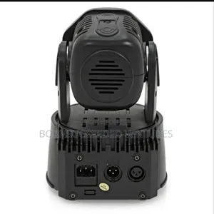 7 X 10w Mini Led Moving Head Light by Gear4music, Black - B