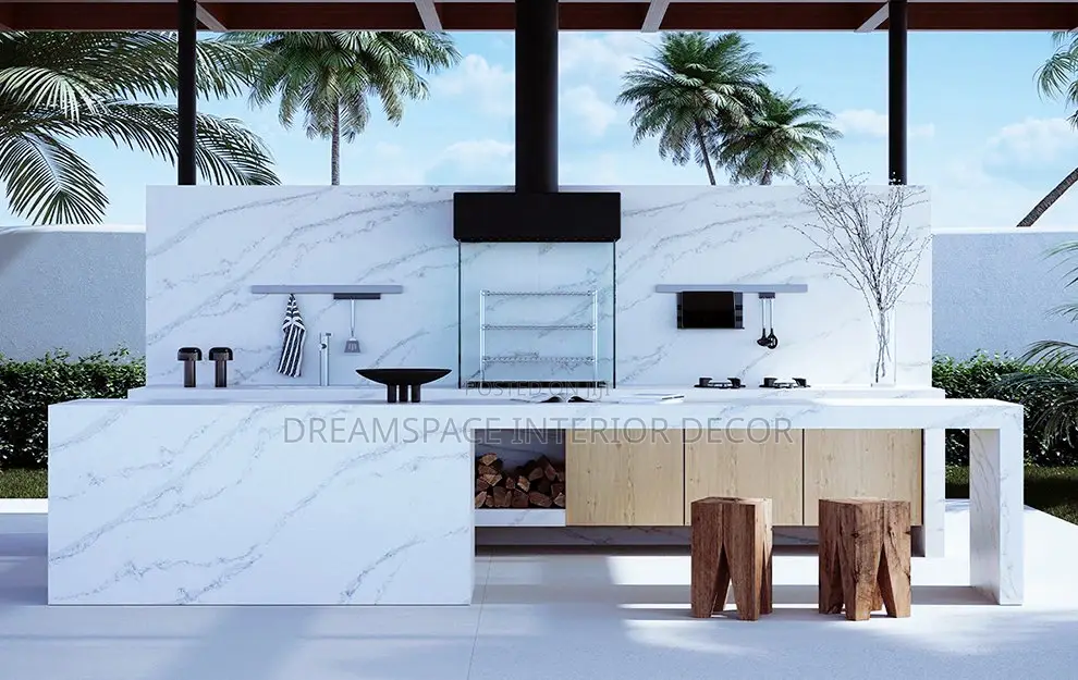 Marble Stone for Luxurious Kitchen Countertops/ Worktops