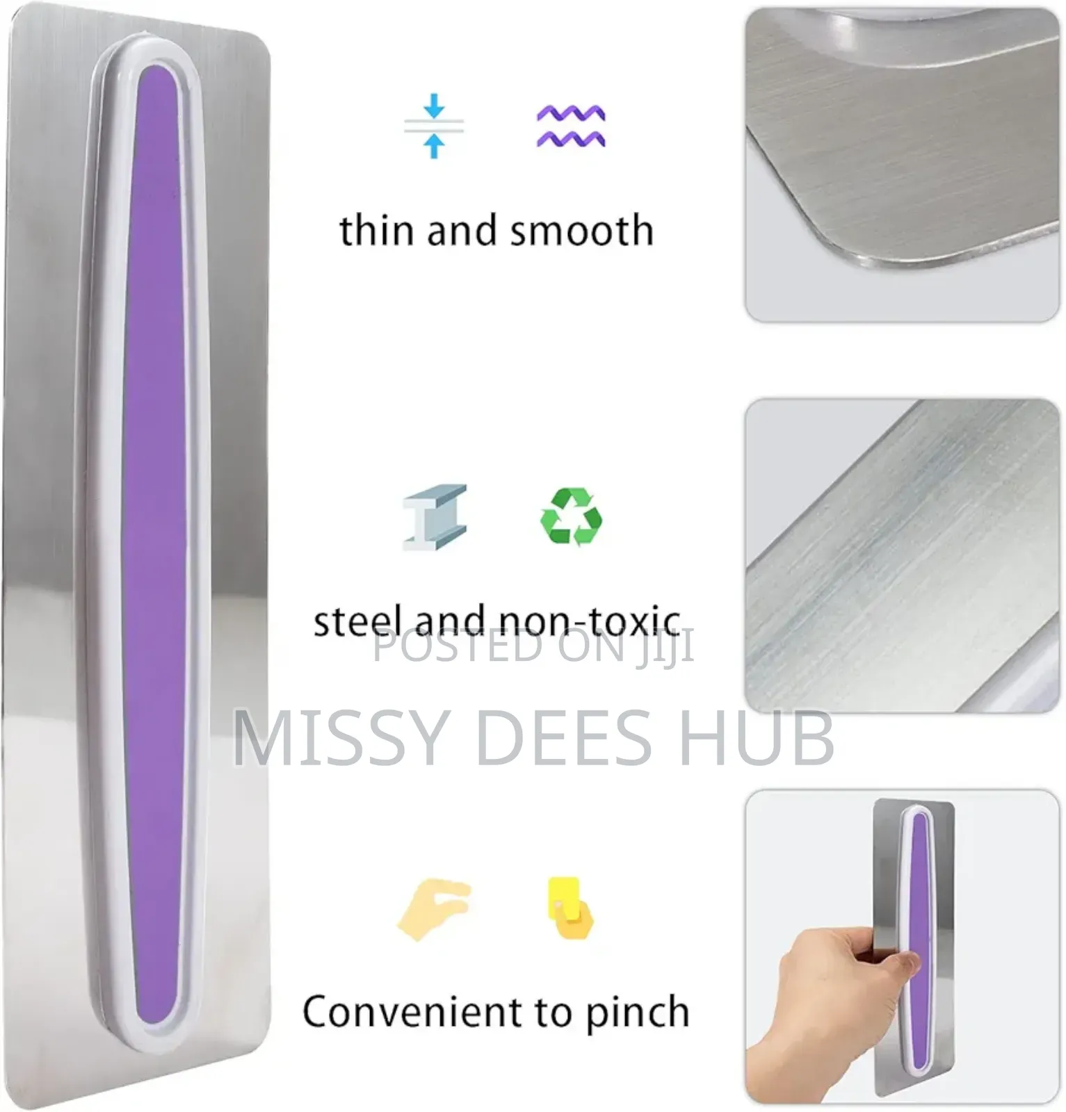 Stainless Steel Scraper \ Icing Smoother