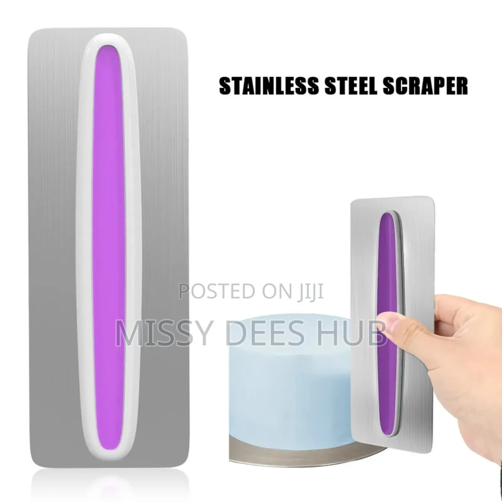 Stainless Steel Scraper \ Icing Smoother