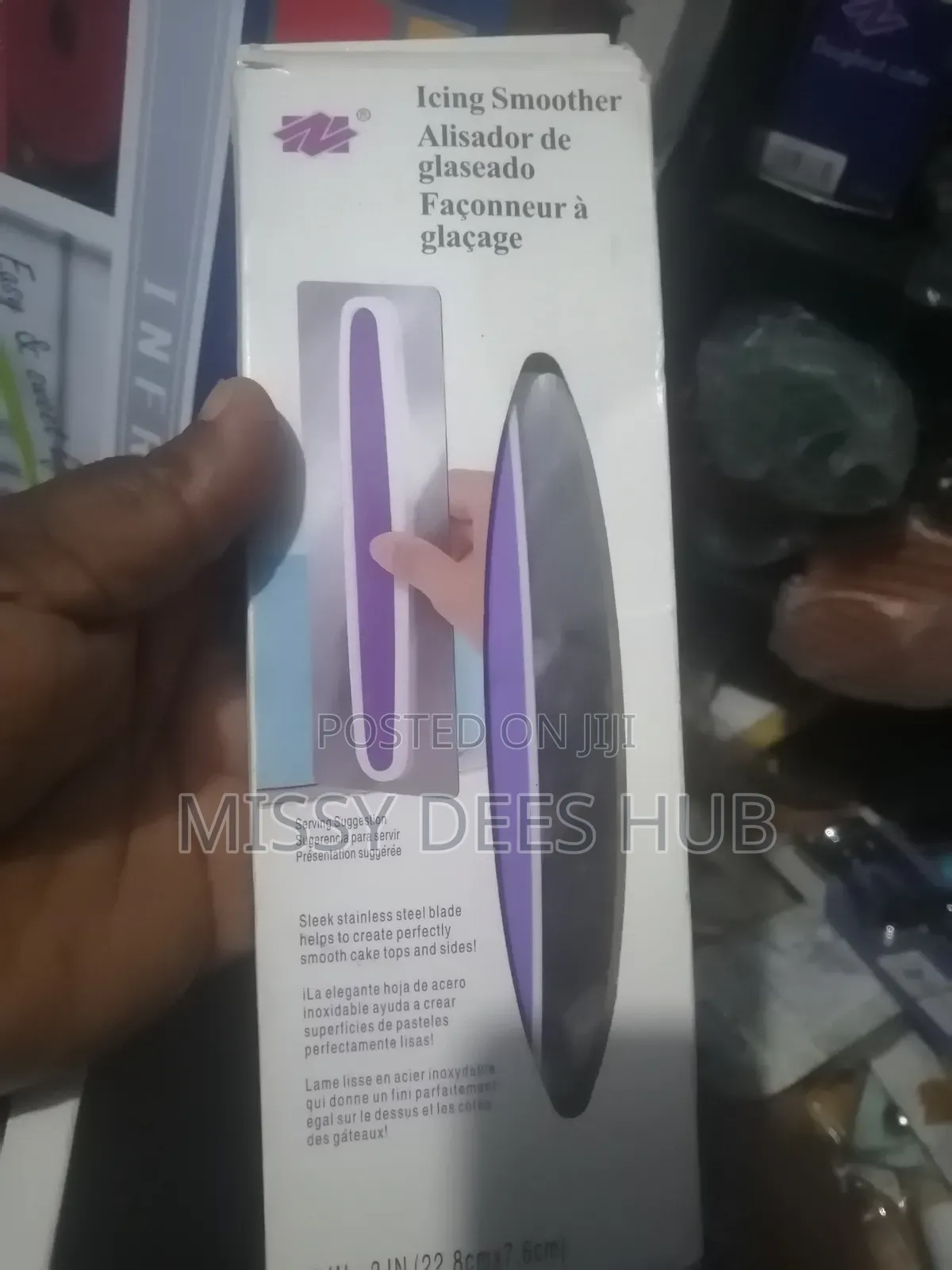 Stainless Steel Scraper \ Icing Smoother