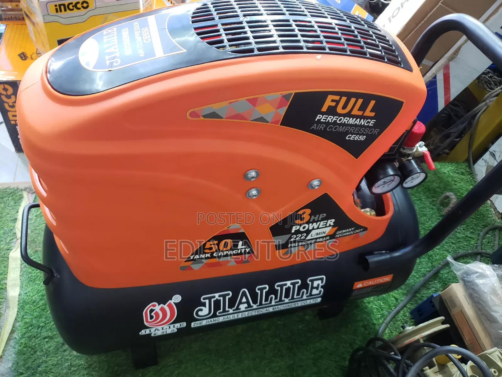 50 Litre Tank Performance Air Compressor