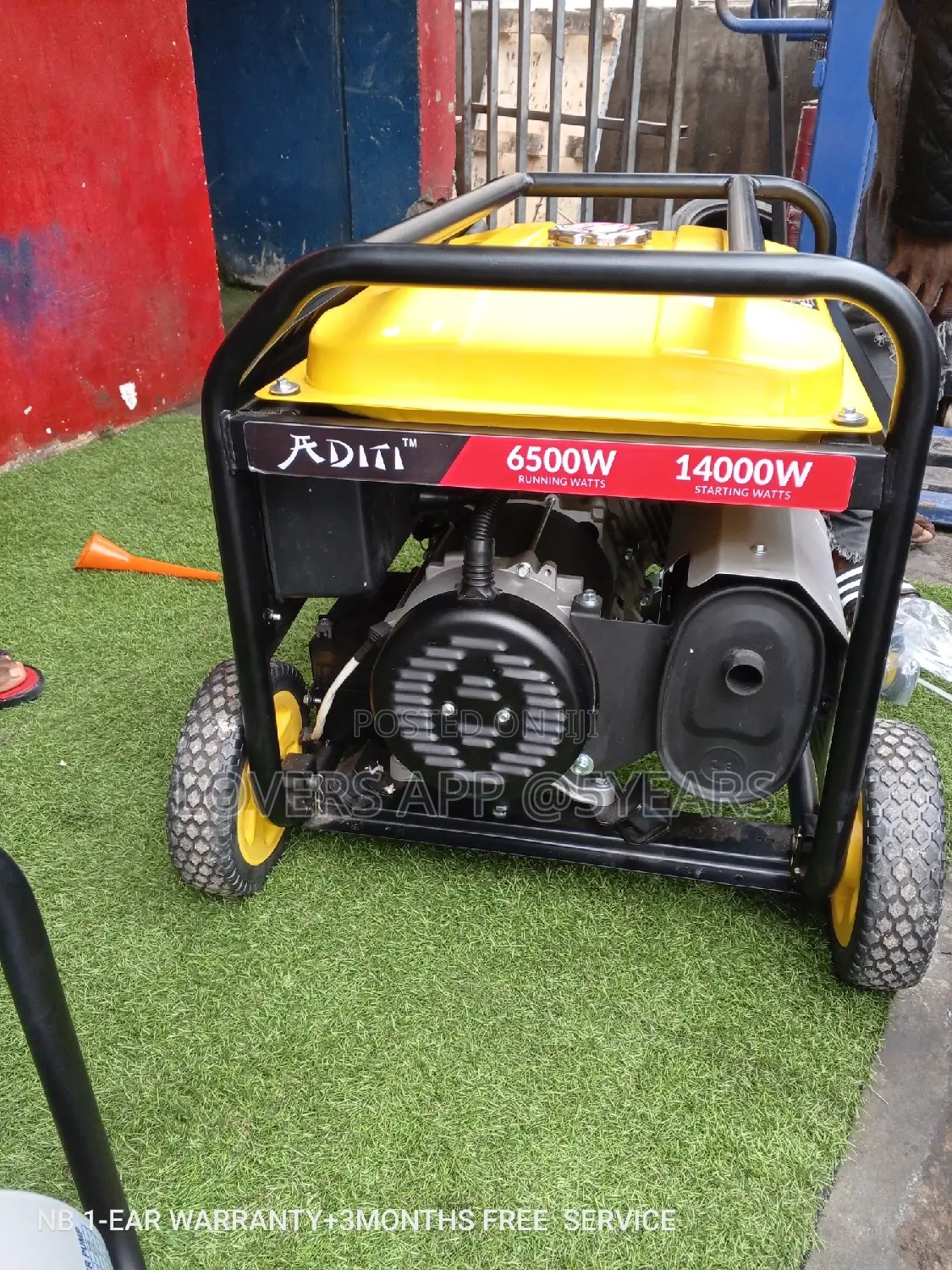 Aditi Generator 12kva 14000W Silent Petrol Key Start Geneset