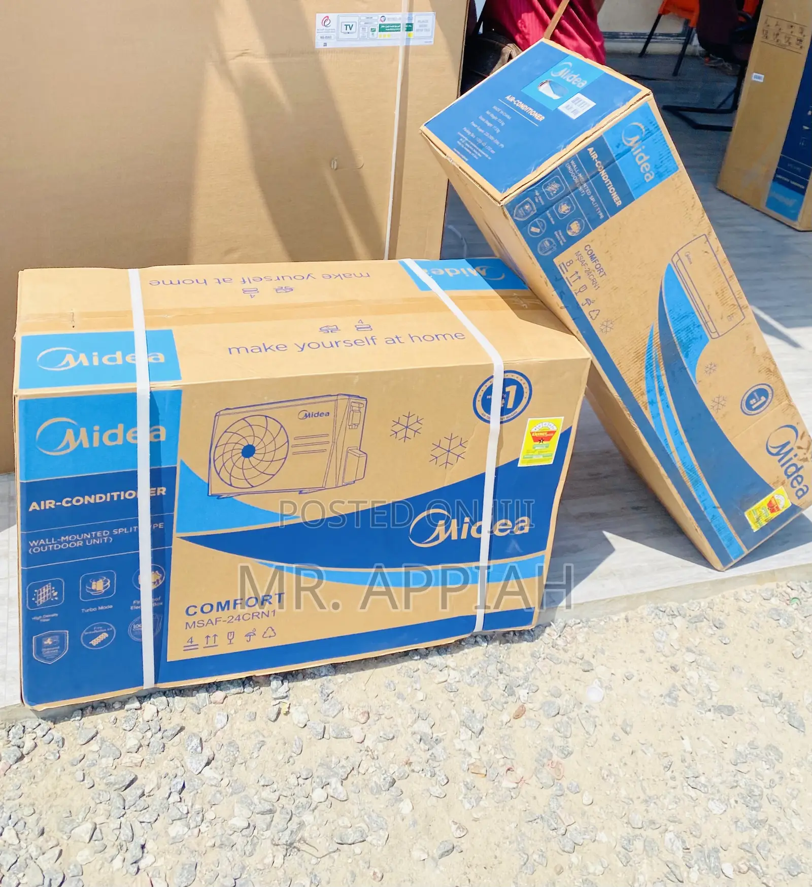 Uniquely Designed Midea R410 Gas 2.0hp Inverter Ac.