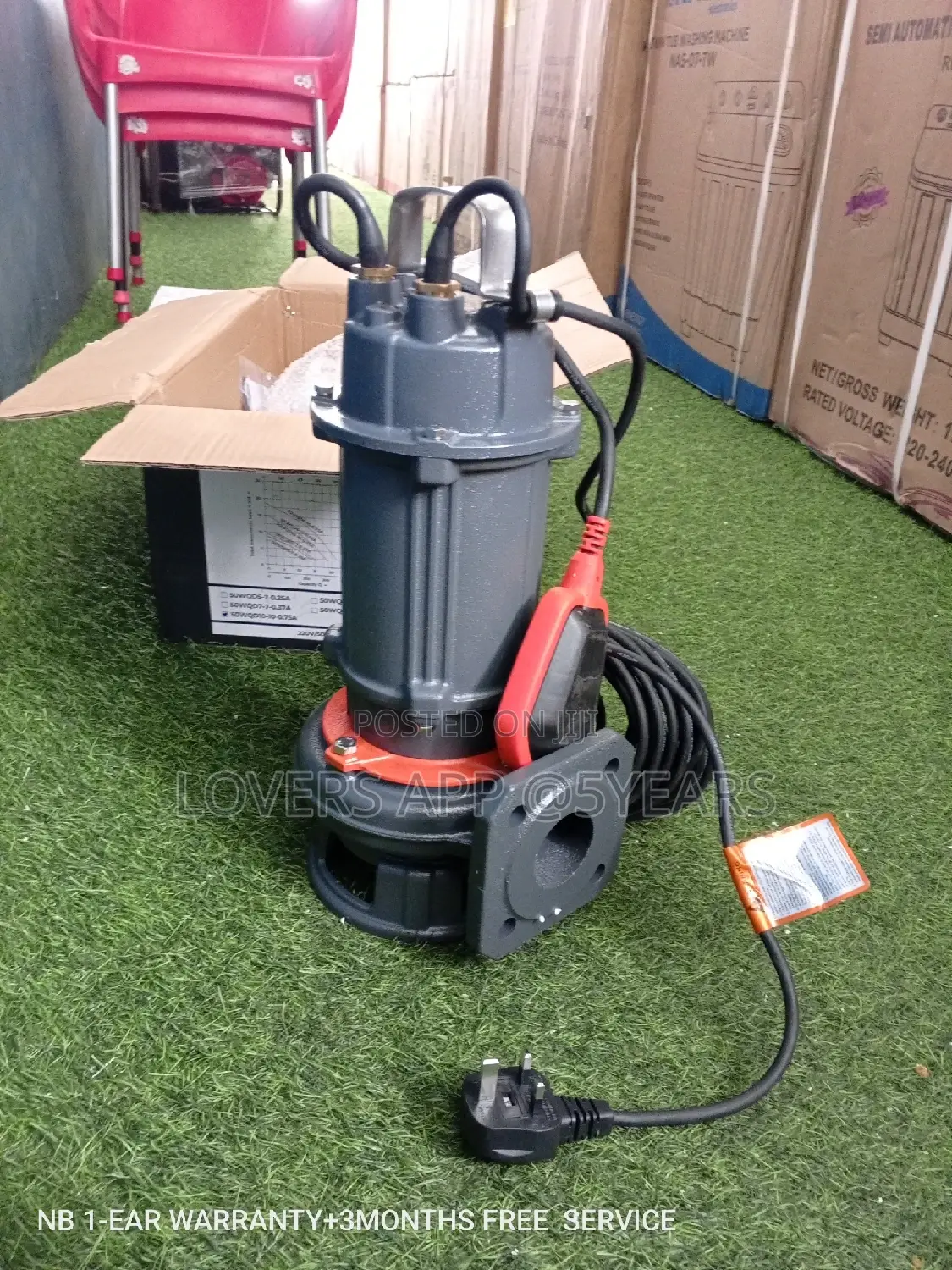 Brand New Leo Submersible Sewage Water Pump Sewage Water