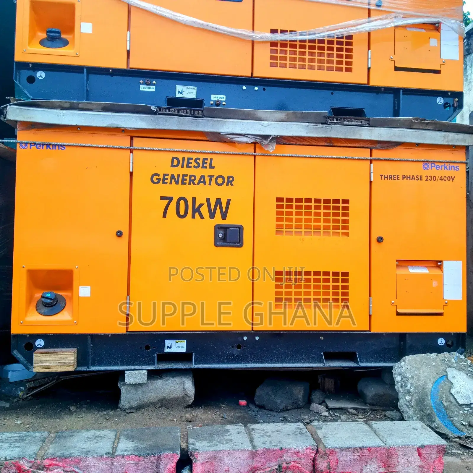 Diesel Perkins Plant Generator Correct Standard Approved 70