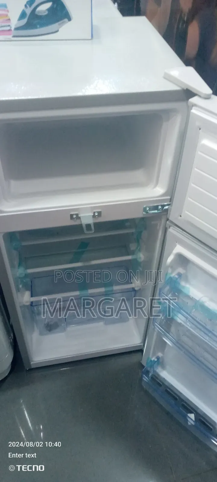 F33f3 Nasco 95 Littres Double Door Fridge