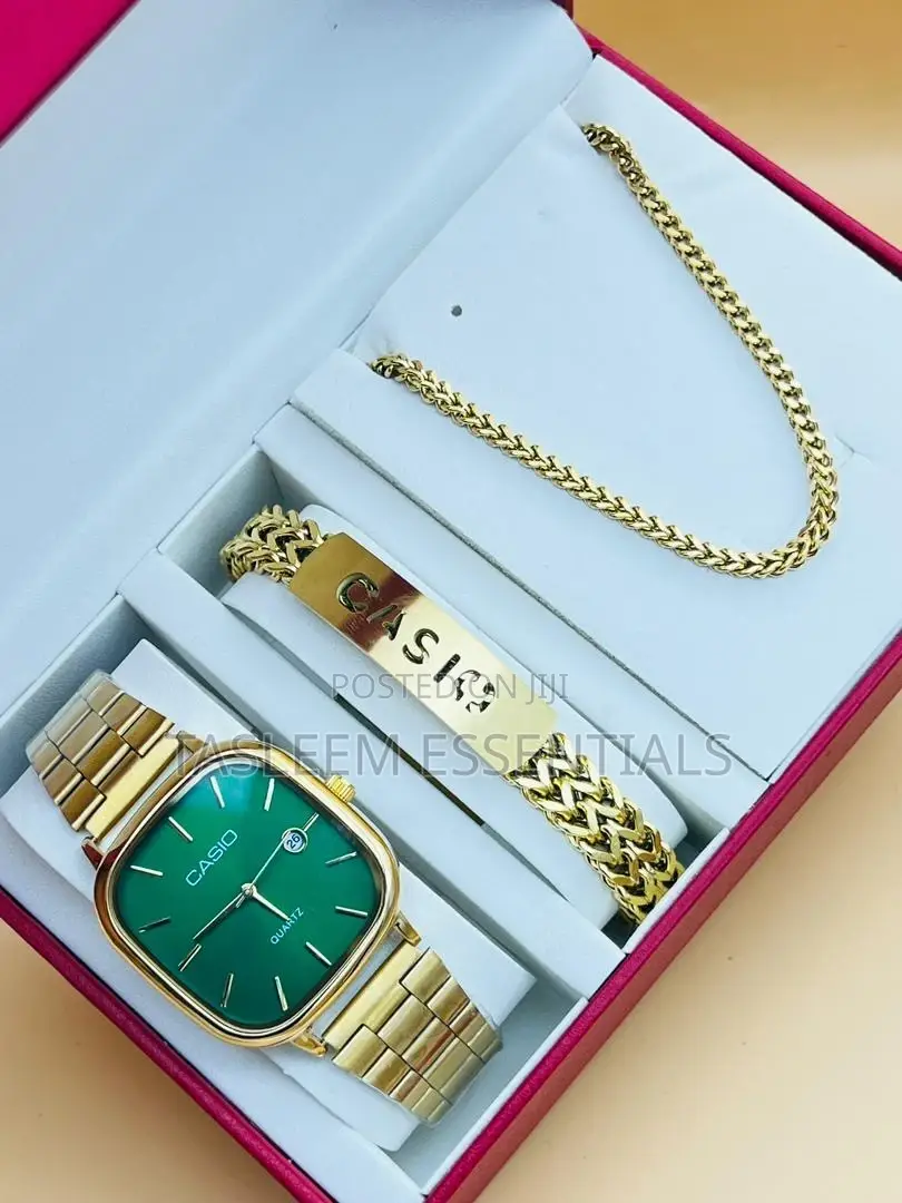 Casio 3 Set Jewelry