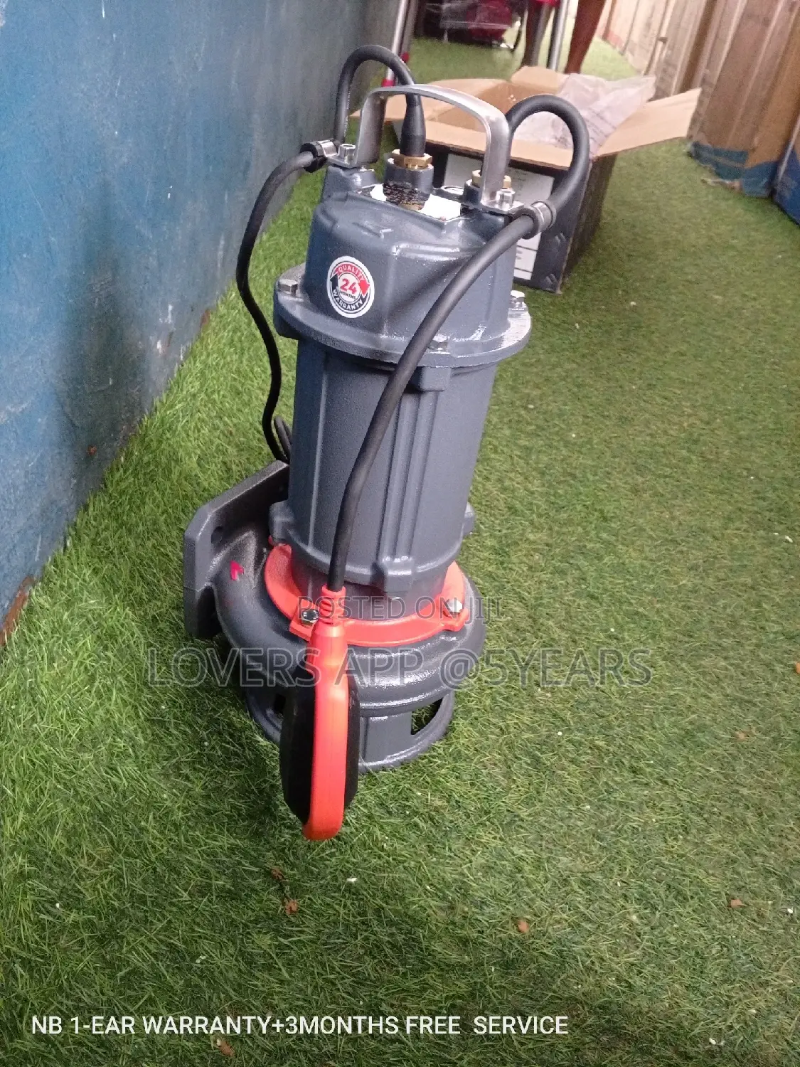 Super Strong 1.0HP Leo Submersible Sewage Water Pump