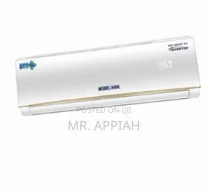 Sleek Designed Bruhm 2.5hp Inverter Ac(White).