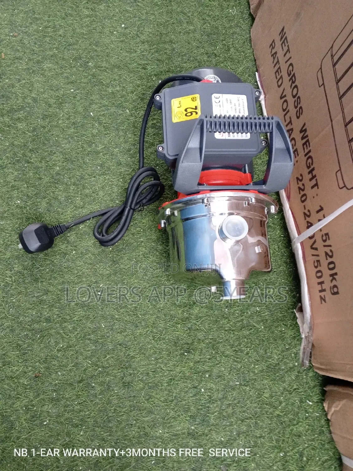 Leo Water Pump Water Pump 1.5HP Quality