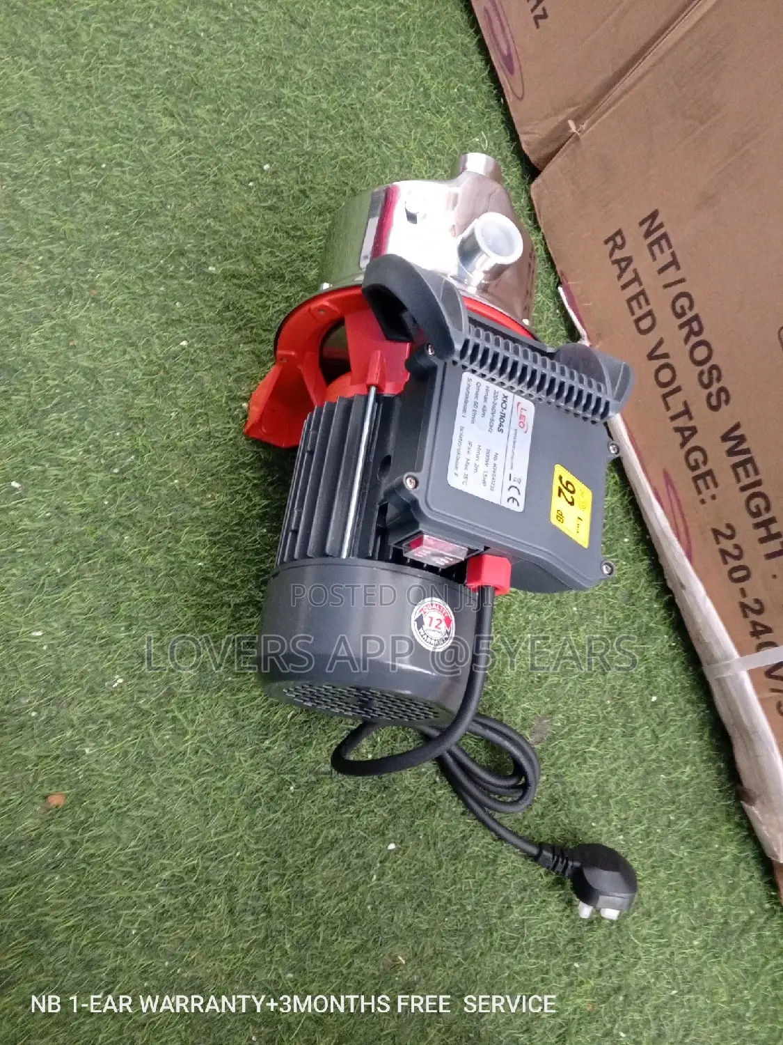 Leo Water Pump Water Pump 1.5HP Affordable